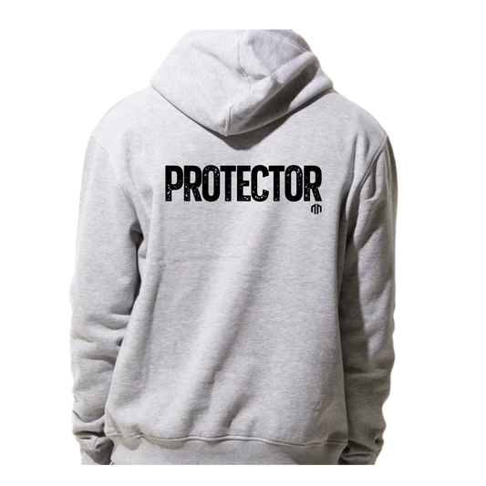 "PROTECTOR" - Premium Unisex Hoodie - Sport Grey
