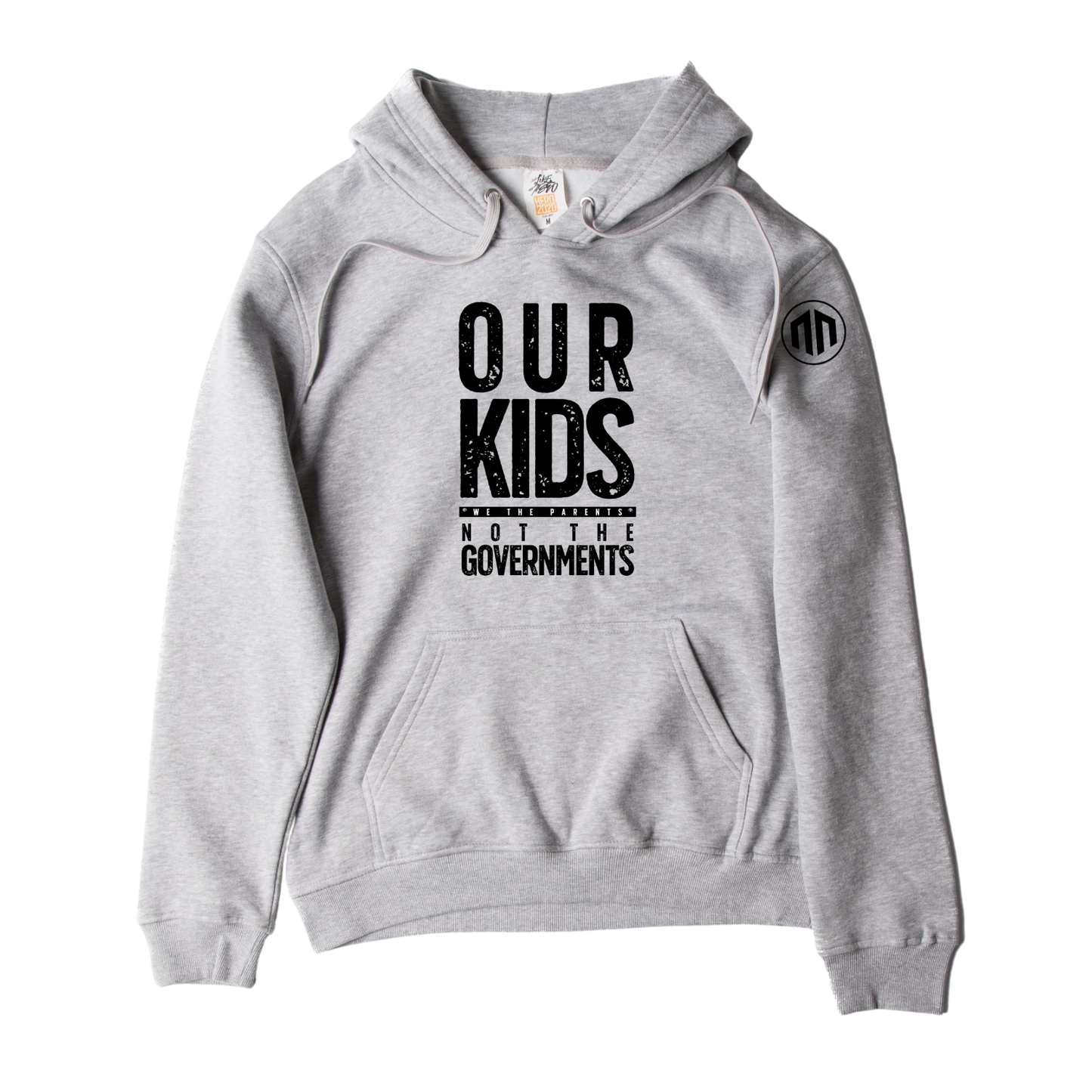 OUR KIDS, NOT THE GOVERMENTS - Premium Unisex Hoodie - Sport Grey