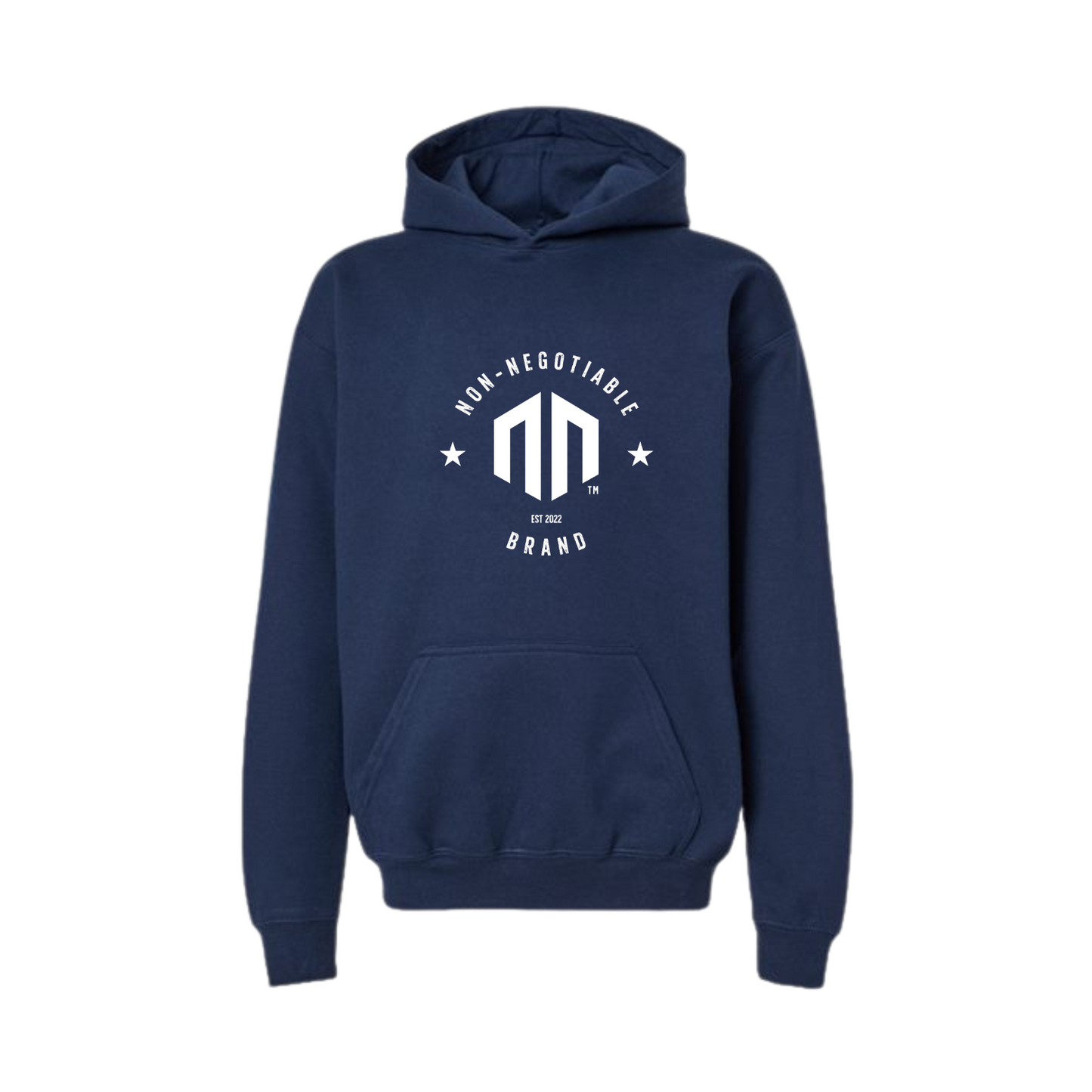 NON-NEGOTIABLE BRAND - HOODIE (BLK/WHITE/SPORT GRY/NAVY)
