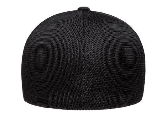 NN LOGO - Trucker FlexFit Mesh Fullback - Black