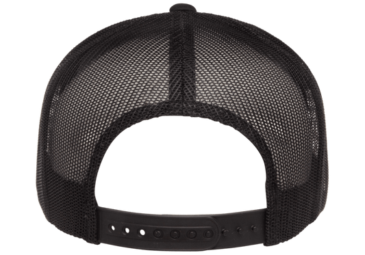 NN LOGO - Black on Black - Mesh Snap-Back