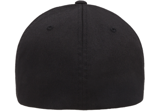 NN LOGO - Trucker FlexFit Fullback - Black on Black Logo