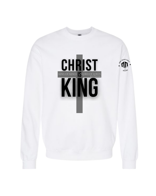 "CHRIST IS KING" CREW NECK **NEW**