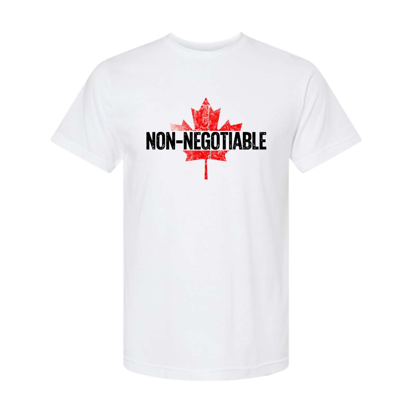 Non-Negotiable CANADA Tee - WHITE