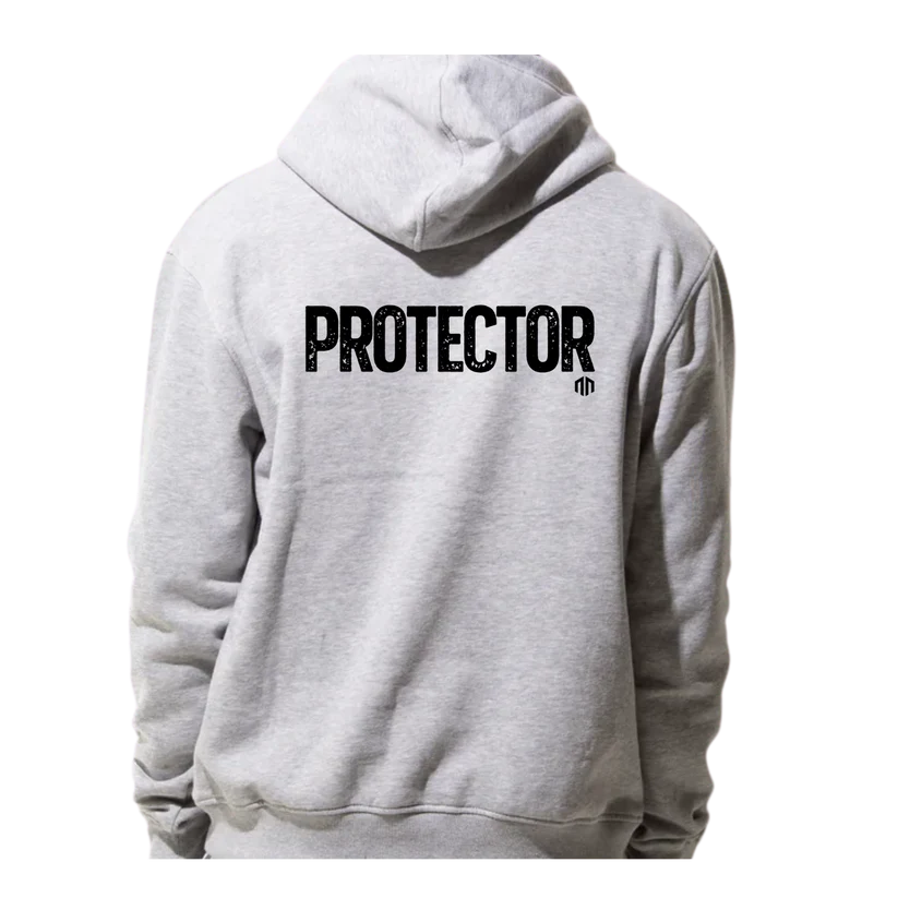 "PROTECTOR" - HOODIE (Blk/White/Sport Gry/Navy)