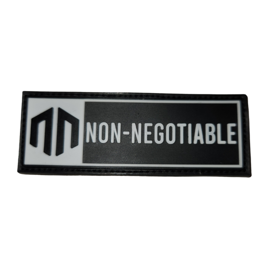 Non-Negotiable Brand - PVC Velcro Patch