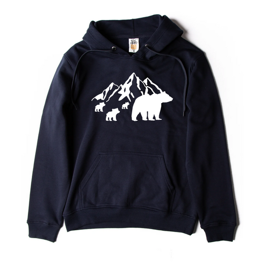 "PROTECTOR" - Premium Unisex Hoodie - Navy Blue