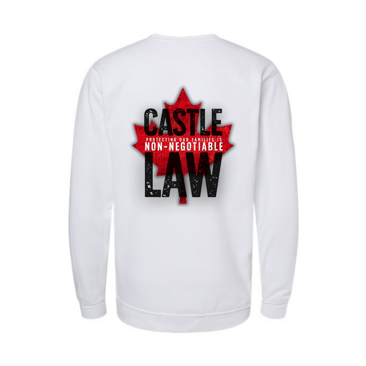 CASTLE LAW - CREW NECK  **NEW** 4 Colours