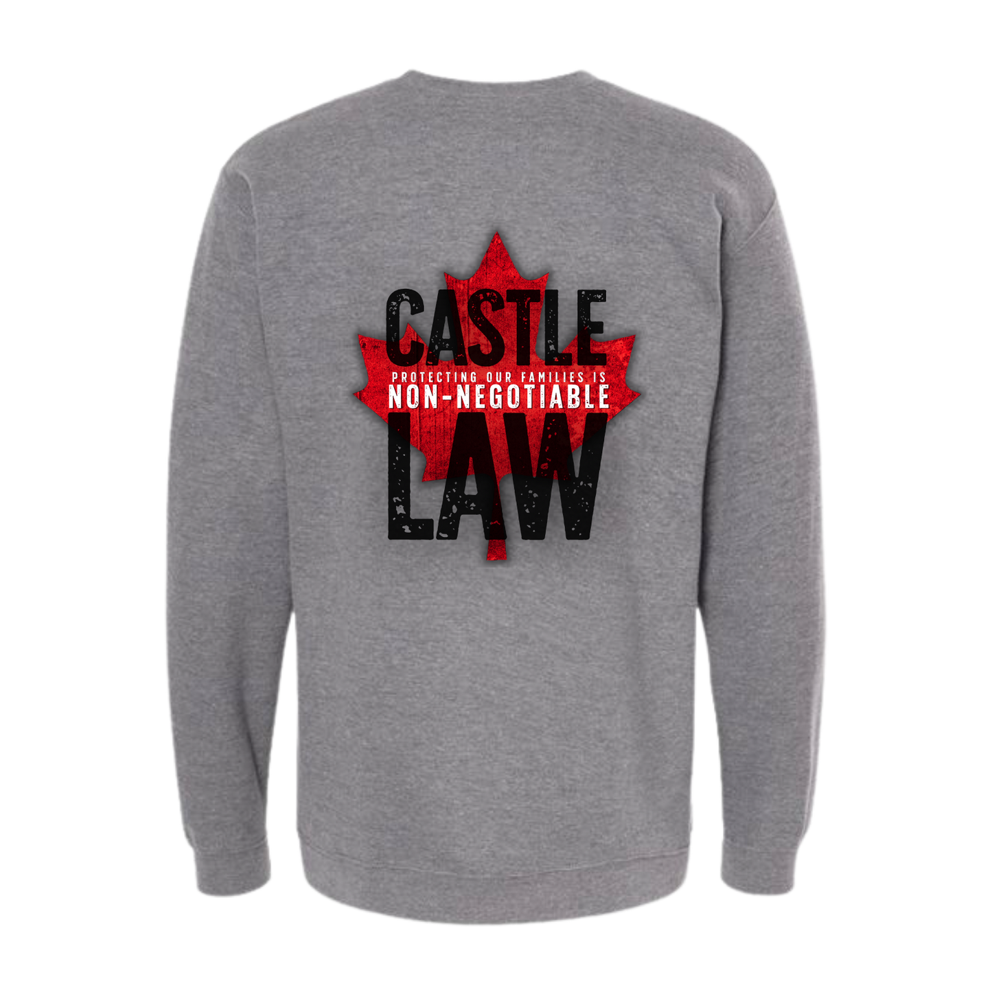 CASTLE LAW - CREW NECK  **NEW** 4 Colours