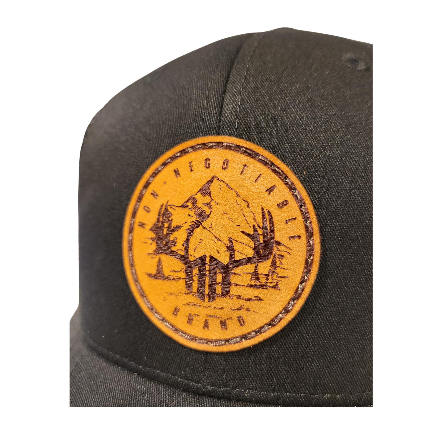 "THE HUNTER" - Curved Trucker Flexfit Snapback (*Meshback*)