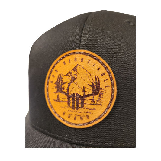 "THE HUNTER" - Curved Trucker Flexfit Snapback (*Meshback*)