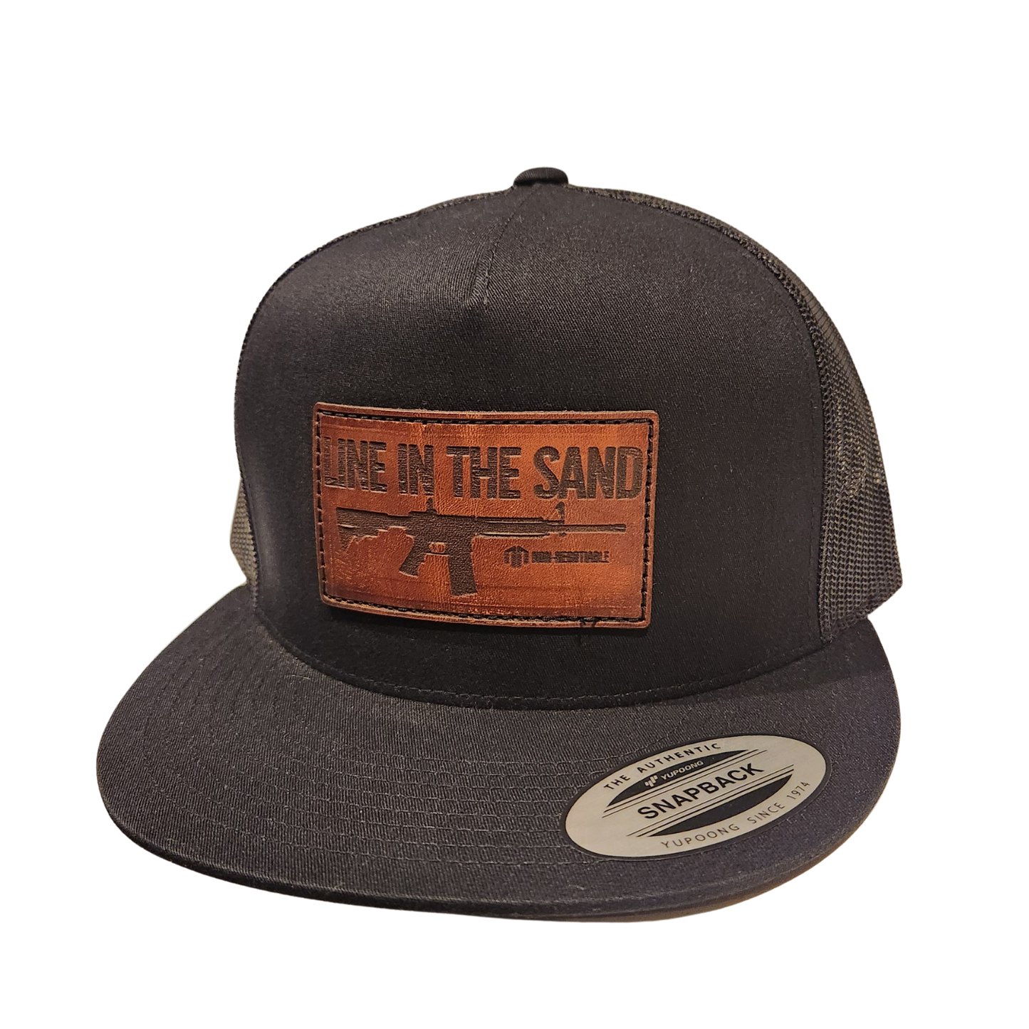 LINE IN THE SAND - Flatbrim Snapback (*Meshback*)