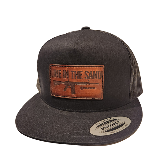 LINE IN THE SAND - Flatbrim Snapback (*Meshback*)