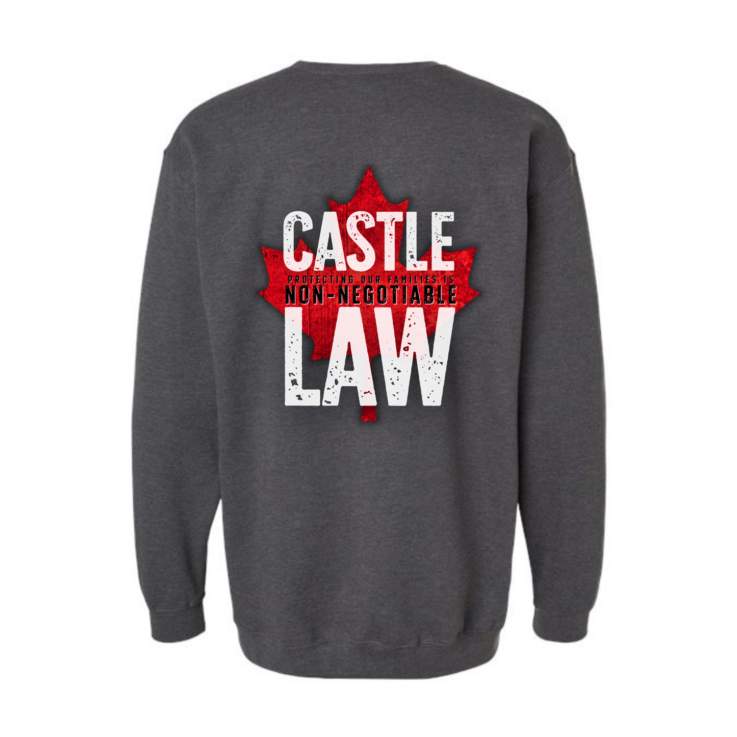 CASTLE LAW - CREW NECK  **NEW** 4 Colours