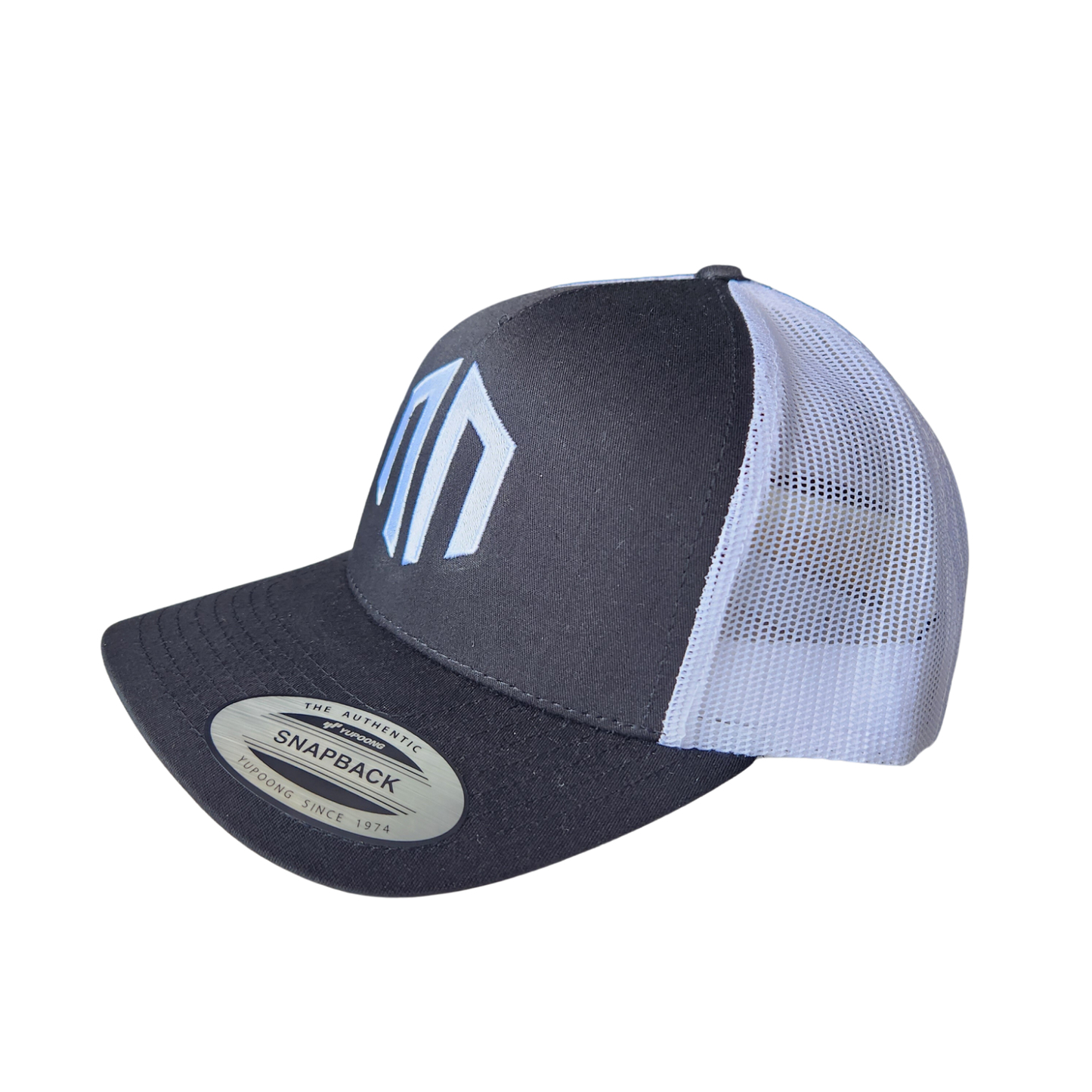 NN LOGO - Black/White Classic Trucker Mesh Snapback