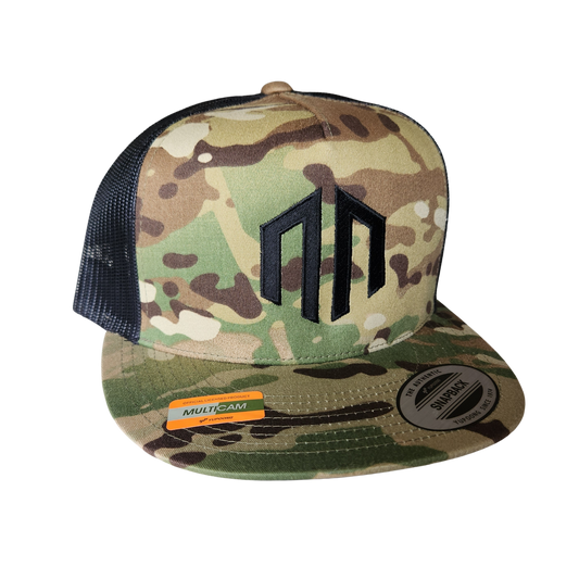 NN LOGO  - CAMO Mesh Snapback