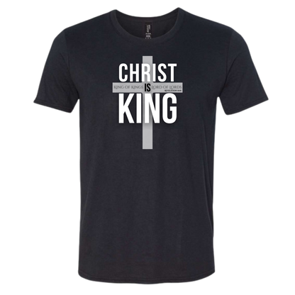 "CHRIST IS KING" - Tri-Blend T-Shirt  **PRE-SALE**