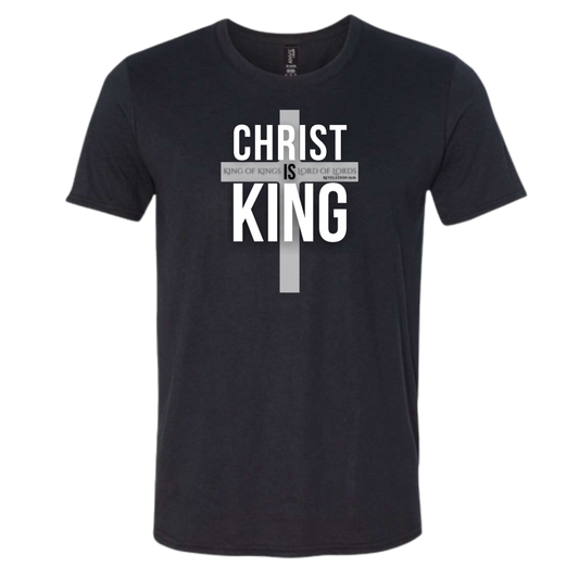 "CHRIST IS KING" - Tri-Blend T-Shirt  **PRE-SALE**