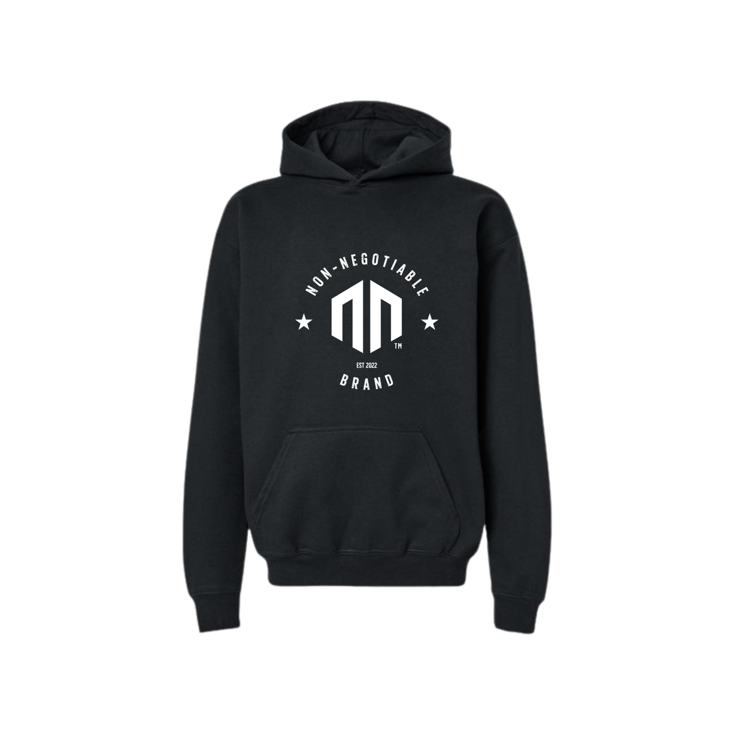 NON-NEGOTIABLE BRAND - HOODIE (BLK/WHITE/SPORT GRY/NAVY)