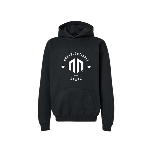 NON-NEGOTIABLE BRAND - HOODIE (BLK/WHITE/SPORT GRY/NAVY)