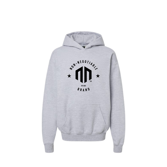 NON-NEGOTIABLE BRAND - HOODIE (BLK/WHITE/SPORT GRY/NAVY)