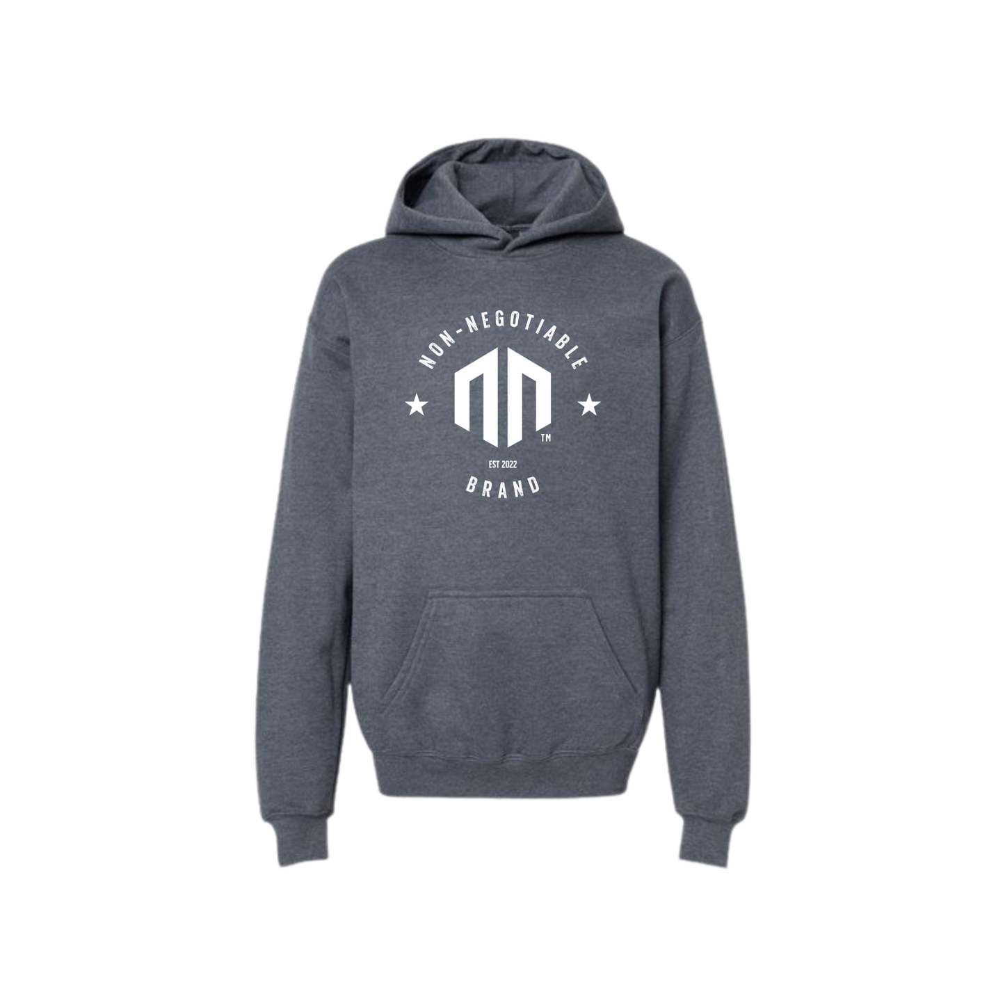 NON-NEGOTIABLE BRAND - HOODIE (BLK/WHITE/SPORT GRY/NAVY)