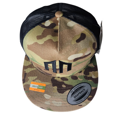 NN LOGO  - CAMO Mesh Snapback