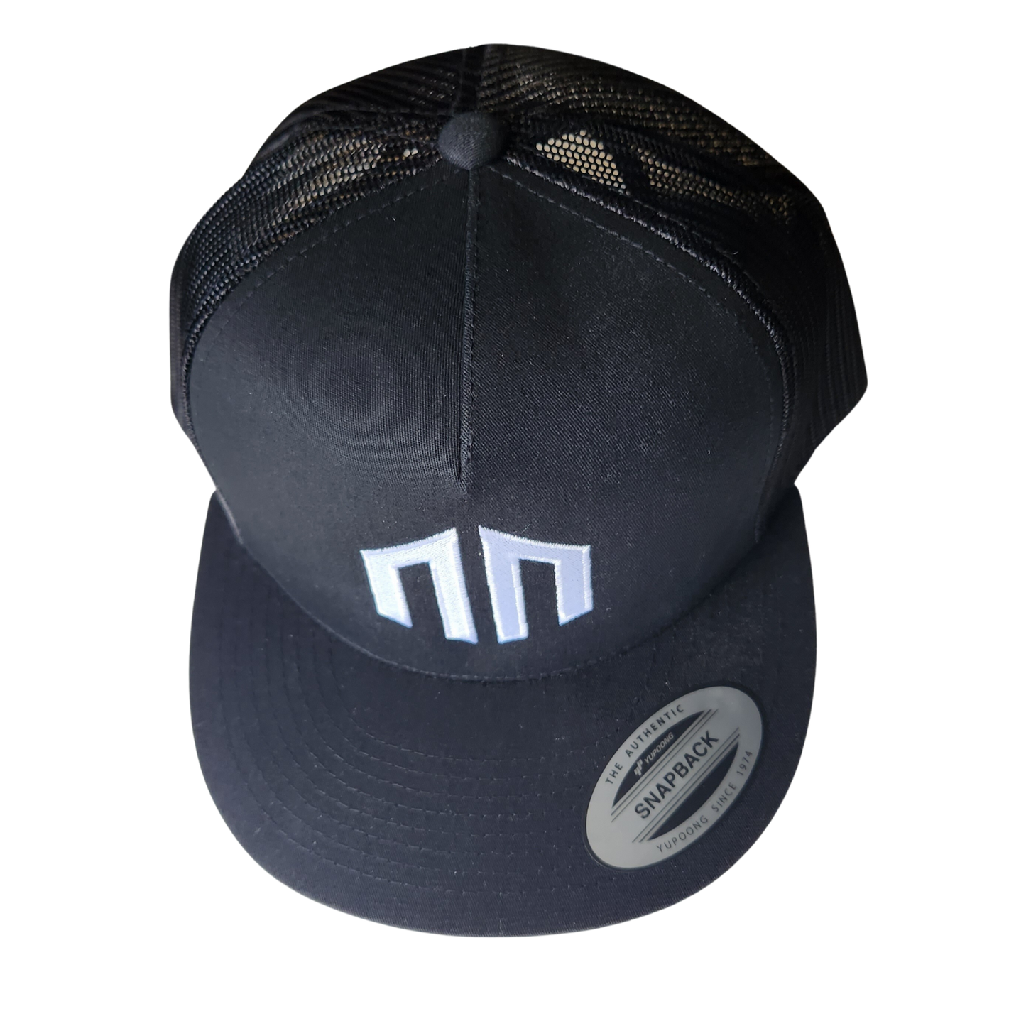 NN LOGO - Full Black Mesh Snapback