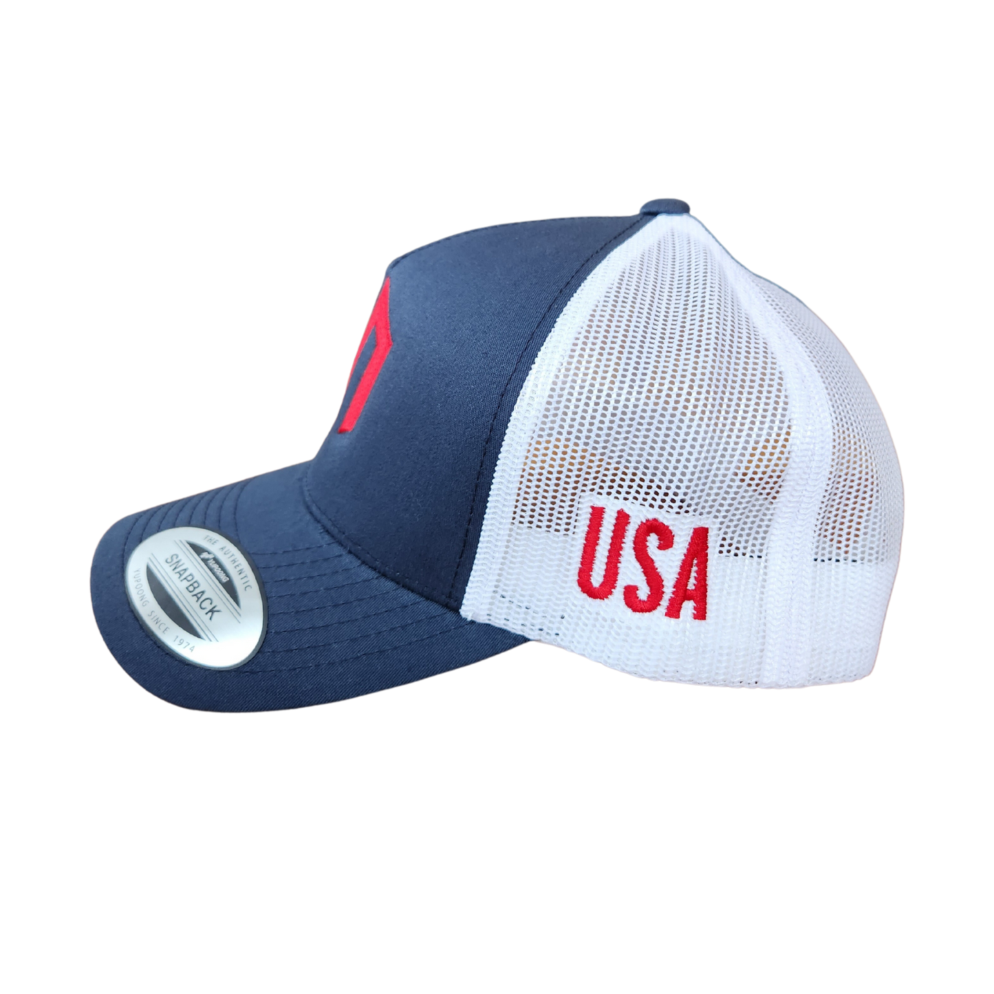 Limited Edition American Thanksgiving - Classic Trucker Mesh Snapback - Navy/White