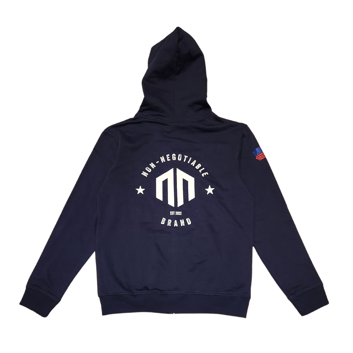 Limited Edition American Thanksgiving - Premium Unisex FULL ZIP Hoodie - Navy