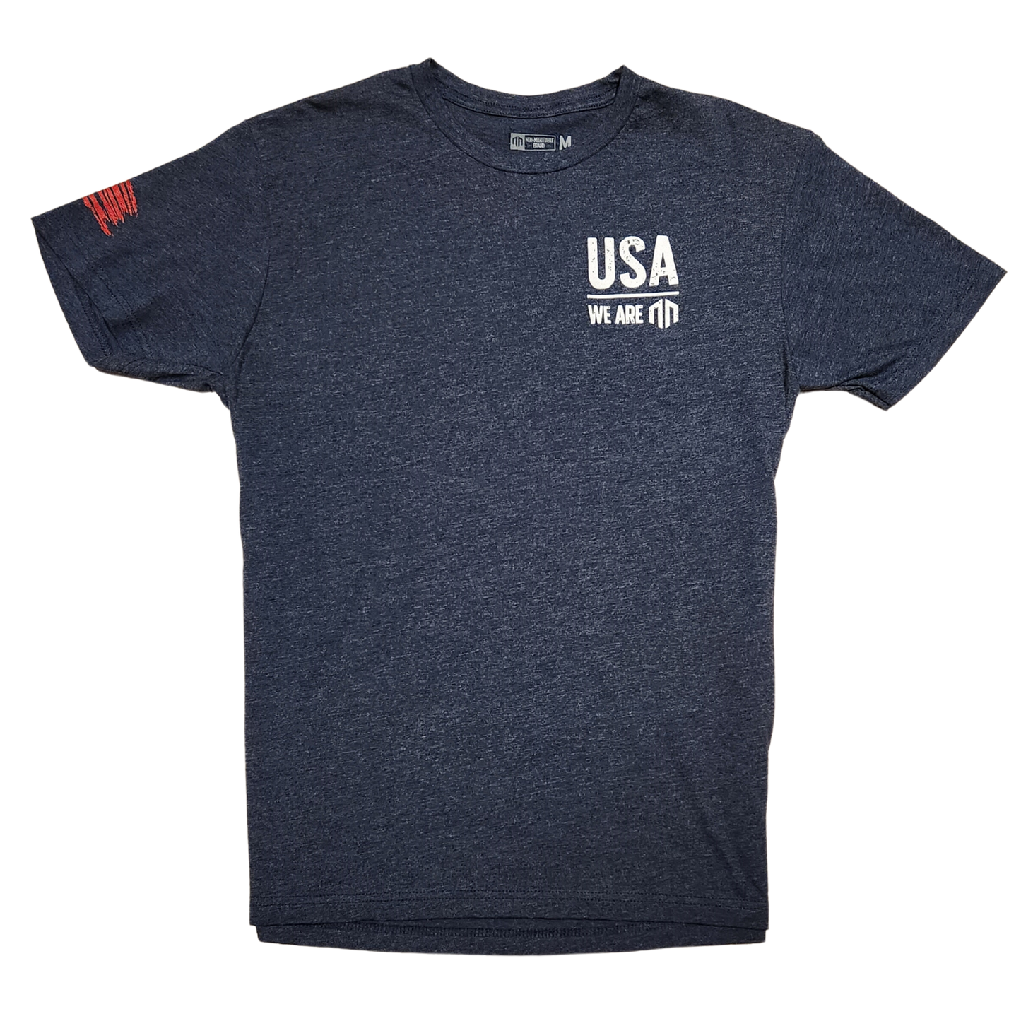 Limited Edition American Thanksgiving - Unisex Tee - Heather Cool Blue