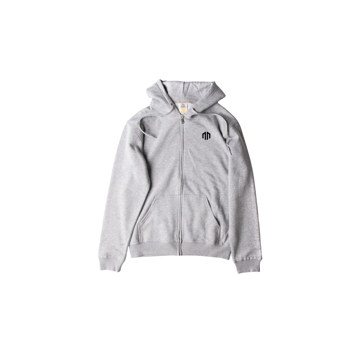 NN Full Zip-Up Hoodie - (Blk/Sport Gry/Navy)