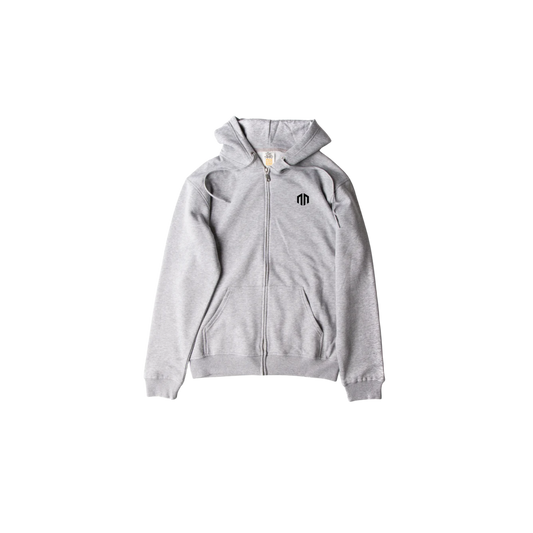 NN Full Zip-Up Hoodie - (Blk/Sport Gry/Navy)