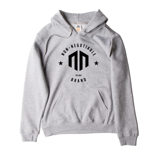 NON-NEGOTIABLE BRAND - Premium Unisex Hoodie - Sport Grey