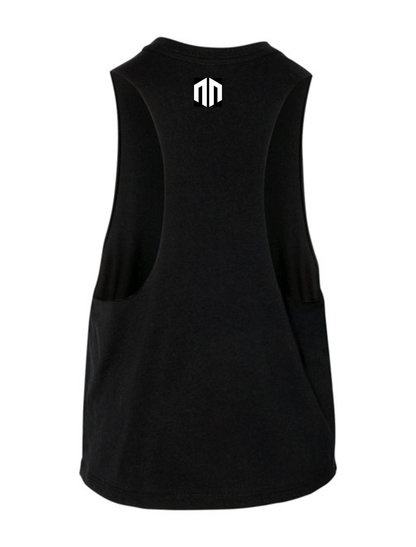 WOMEN'S RACERBACK CROPPED TANK